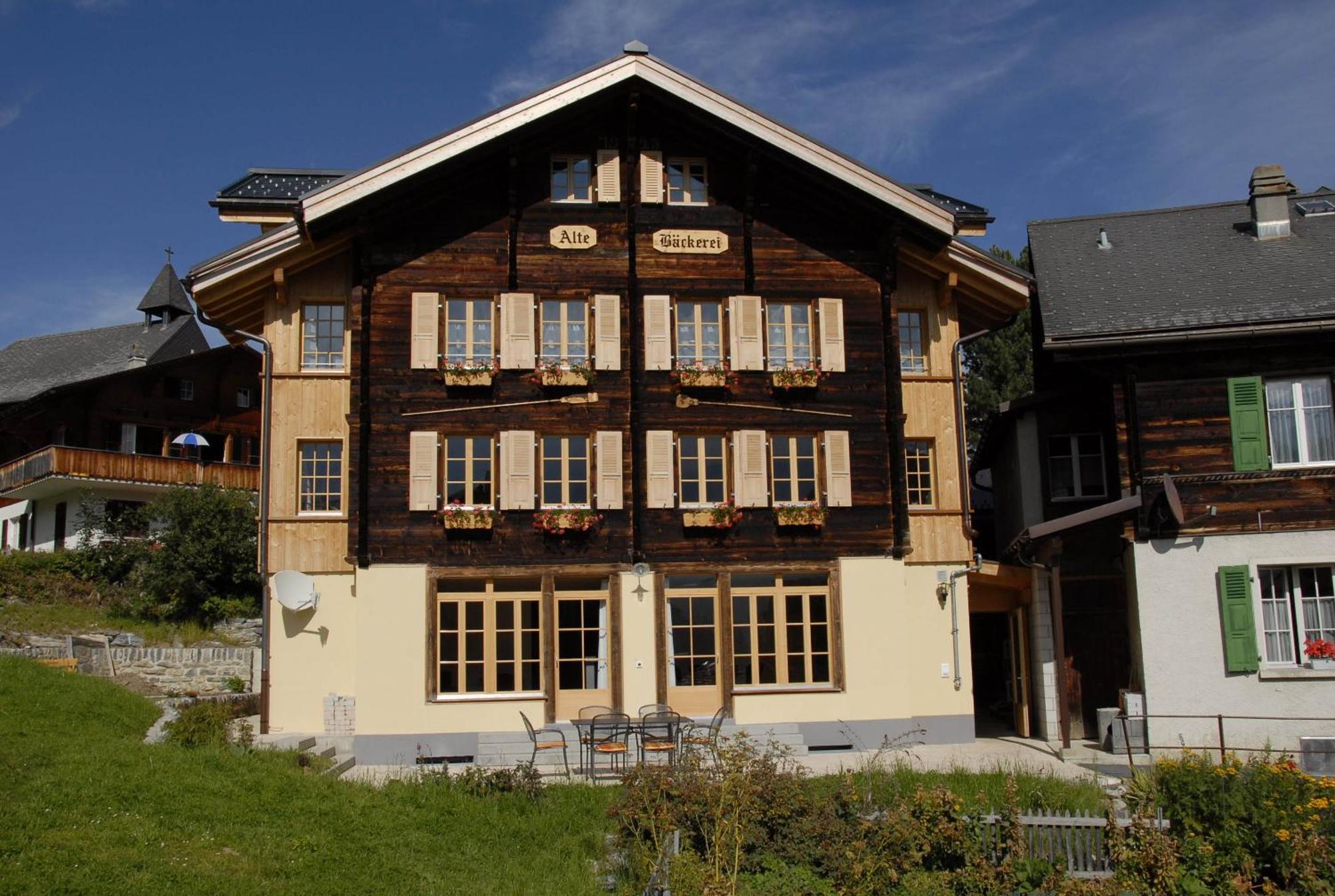 Ferienwohnung Alte Baeckerei Murren Ngoại thất bức ảnh